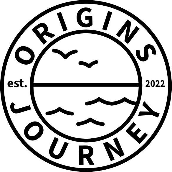 Origins Journey — badge cu mare și păsări